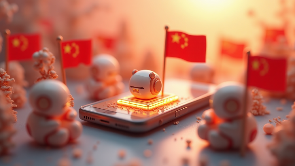 Editorial illustration for AI technology coverage