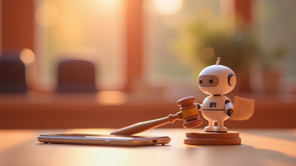 Editorial illustration for AI business coverage