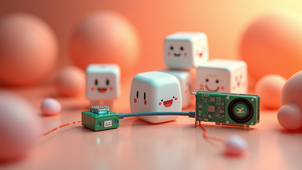 Editorial illustration for AI infrastructure & semiconductor coverage