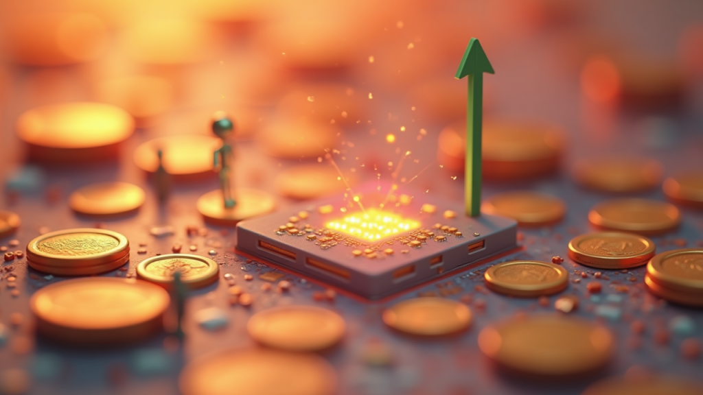 Editorial illustration for AI infrastructure & semiconductor coverage