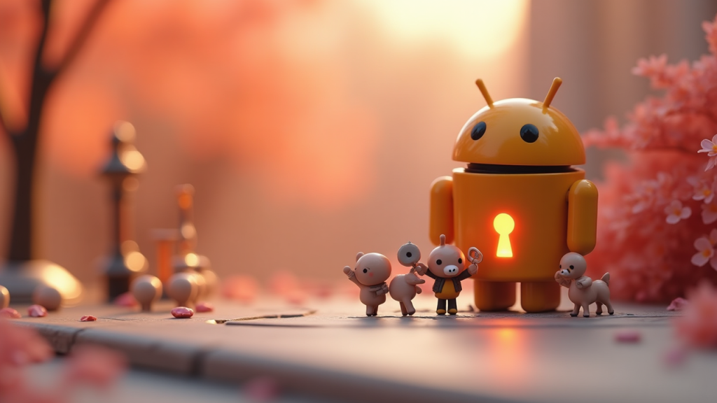 Editorial illustration for AI technology coverage