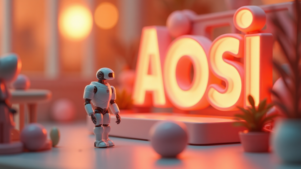 Editorial illustration for AI technology coverage