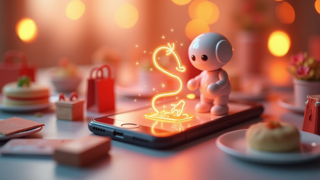 Editorial illustration for AI technology coverage