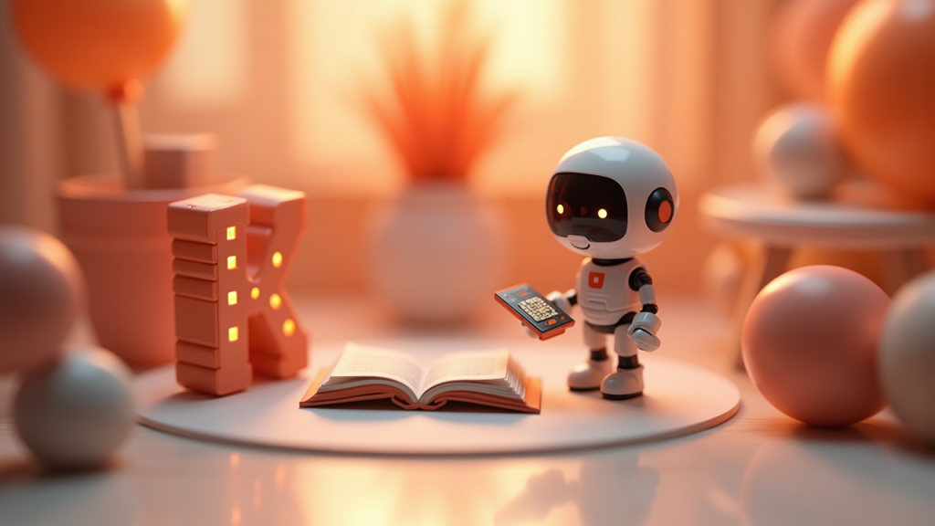 Editorial illustration for AI technology coverage