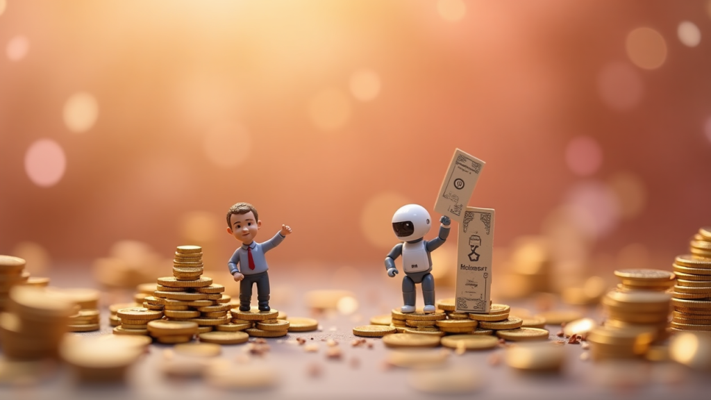 Editorial illustration for AI investment & market coverage