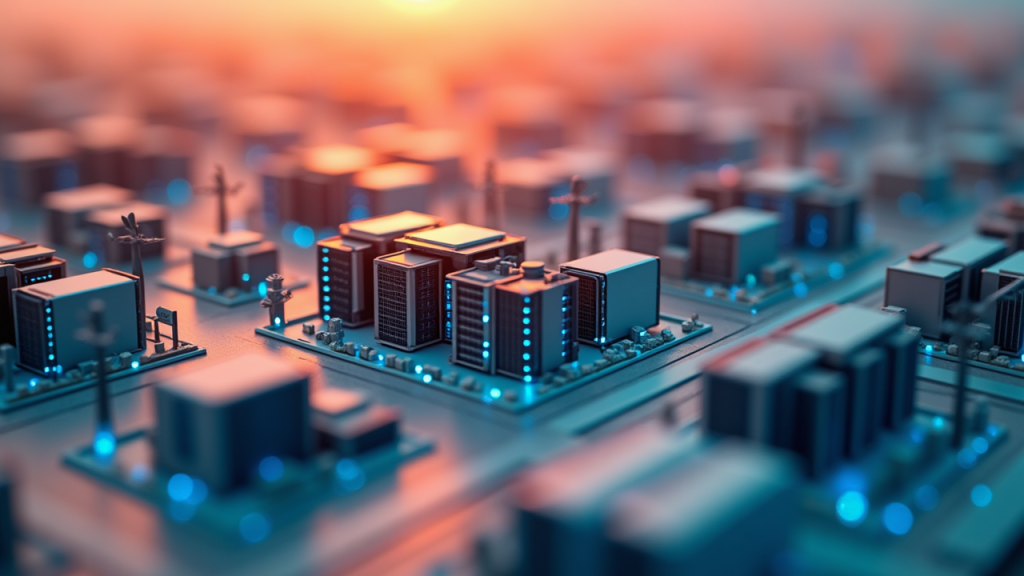 Editorial illustration for AI infrastructure & semiconductor coverage