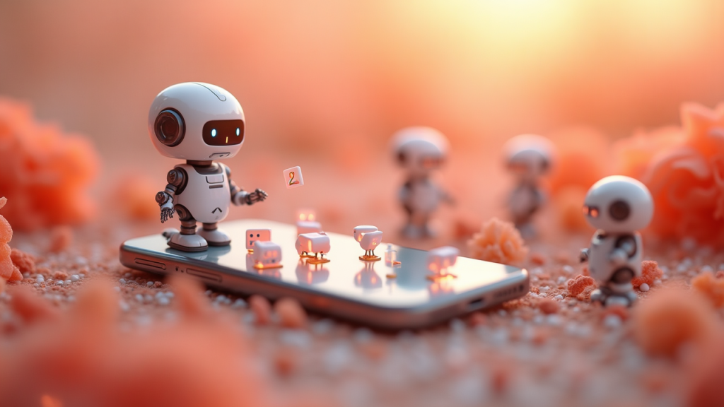 Editorial illustration for AI technology coverage