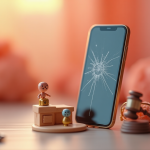 Editorial illustration for AI technology coverage