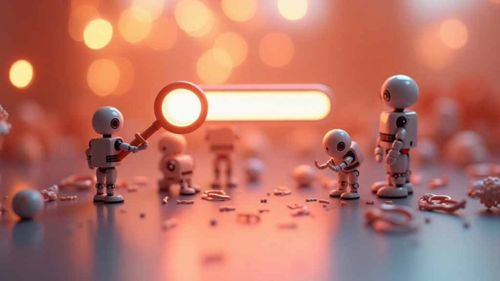 Editorial illustration for AI technology coverage