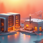 Editorial illustration for AI infrastructure & semiconductor coverage